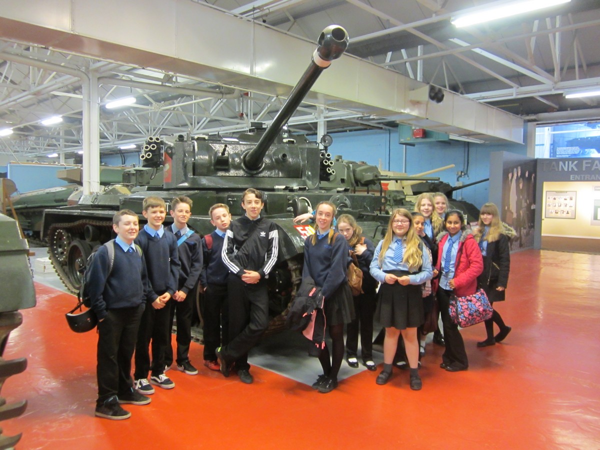 Children Team Build at Bovington Tank Museum