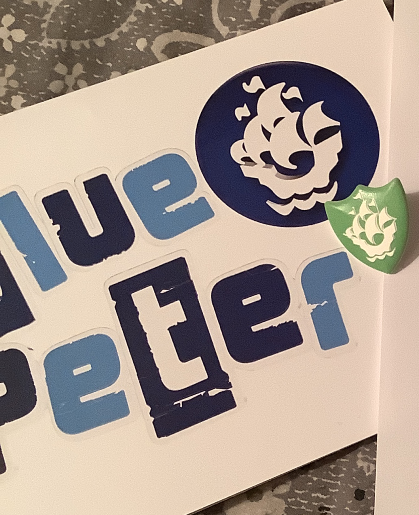 Blue Peter Badge Winner